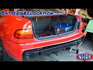 Project Civic Ej1: NHRA Approved Battery Relocation (pt. 1 - Prep)