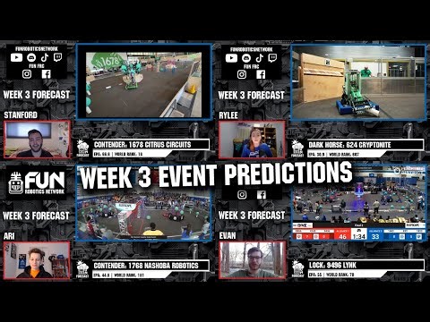 REEFSCAPE Week 3 Predictions | FRC Forecast
