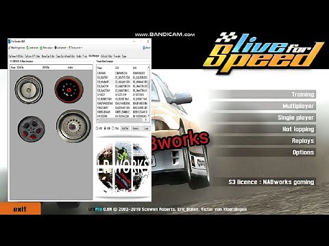 How to load rims on Live For Speed #viral #lfsmods