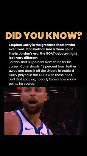 Steph Curry Is The Greatest Shooter In NBA History Ever! 🔥 #nba