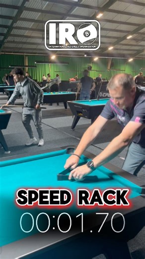 Speed Rack - EPISODE 1 Rob Taylor How quickly can a Pro Ref rack the balls? #snooker #challenge #skills #referee #fyp #pool #billiards #8ballpool | International Referees Organisation