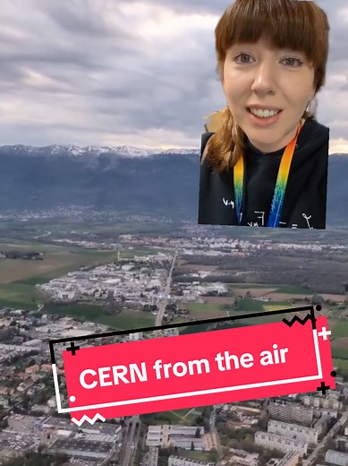 Exploring CERN: Aerial View of Physics Marvels