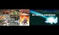 Mix of 2 videos from youtube : JWTG All Deaths and Pokemon All Fainting Animations