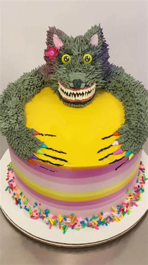 Enid Sinclair Inspired Wolf Cake