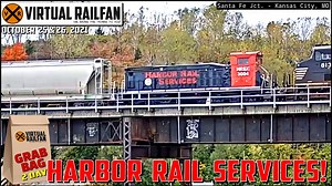 ARE YOU READY FOR 101% OF TOTAL TRAIN ENTERTAINMENT? YOU CAME TO THE RIGHT PLACE! 10/25 & 26/2021 If you’re lucky enough to have beautiful Fall foliage, get out and take some videos or pictures of Trains! Or you can watch it all here! Just stay safe and please subscribe if you haven't, it helps us very much to acquire new camera locations and keep the Grab Bags coming! | Virtual Railfan