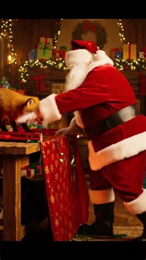 Fox Accidentally Wraps Santa Best Christmas Gift Ever | Funny Animated Short | Ease Loop