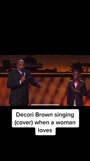 Decori Brown Singing Cover of 'When a Woman Loves' by R Kelly