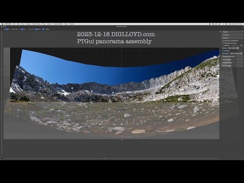 Quick Start with PTGui Panoramas