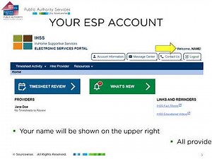 ESP Recipient Video 4: Hire an IHSS Provider