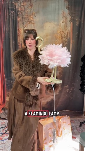 It’s a flamingo lamp!!!! | Asta Darling