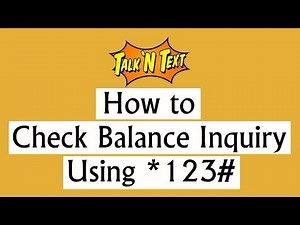 How to Check Balance Inquiry in Talk n' text Using *123# | Smart Mobile Network in the Philippines