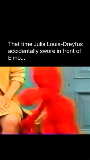 FBOY PROBLEMS | $5! 😂 Julia Louis-Dreyfus once had a chaotic, hilarious moment on Sesame Street when she accidentally let a swear word slip right in front... | Instagram