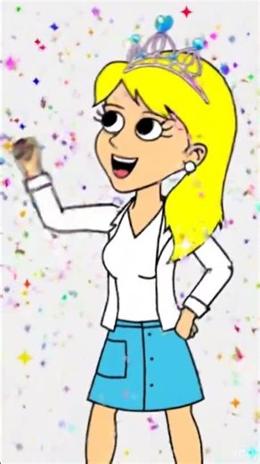 GoAnimate Girl Dancing to the Music