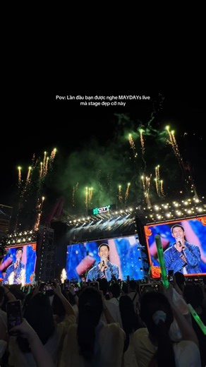 Tưởng Phép màu xong là thích lắm rùi, mà mng còn diễn tiếp Còn gì đẹp hơn 😍🫶🏻 @maydaysband.official @CITY TẾT FEST #maydays #phepmau #congidephon #citytetfest #hozointernationalmusicfestival