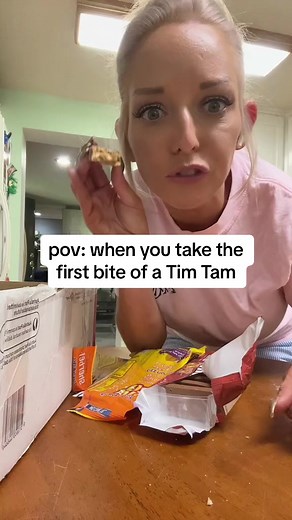 Honestly, same, @ophelia 🦋 🤤 Who else is craving a Tim Tam right now? #TimTam #TimTamAustralia #WhatMoreCouldYouWishFor