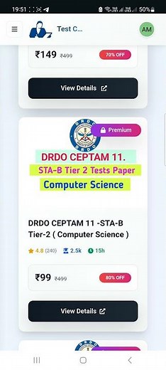 DRDO CEPTAM STA-B exam paper uploaded