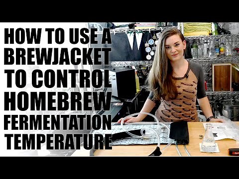 How to set up a Brew Jacket to Control Homebrew Fermentation Temperature