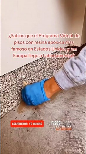 Aprende a utilizar la RESINA EPOXICA para renovar PISOS #resina #epoxy #resinaepoxica #epoxi #resin