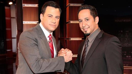 Jimmy Kimmel Breaks Down in Tears While Paying Tribute to Late Band Leader Cleto Escobedo