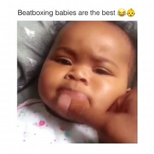 Beatboxing babies rock! 😂 via HotVocals See more on afropunk.com | AFROPUNK