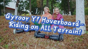 Watch Gyroor Y1 All Terrain Hoverboard for Aults and Kids! on Amazon Live
