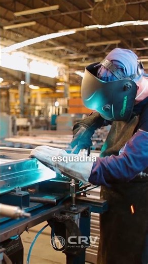 A qualidade de uma porta ou janela CRV não começa quando o produto fica pronto
