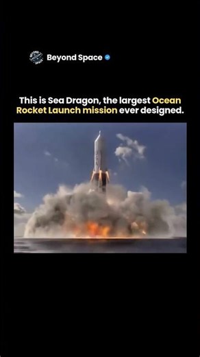 The largest Ocean Rocket Launch mission