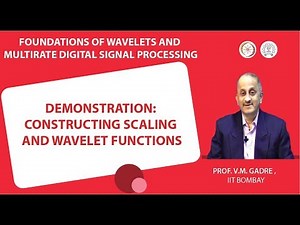 Demonstration: Constructing scaling and wavelet functions.