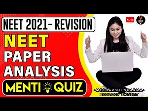 NEET Paper Analysis (Must Watch) #1 | NEET 2021 Preparation |NEET Biology Questions |Meenakshi Ma'am