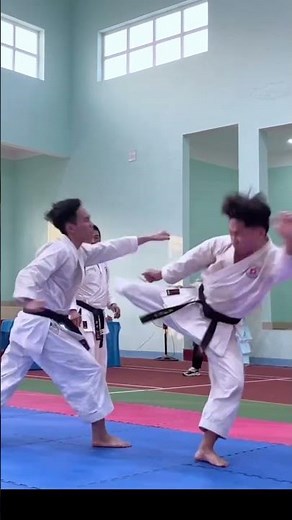 “Power, focus, and discipline – this is the spirit of Karate. Osu! 🥋🔥