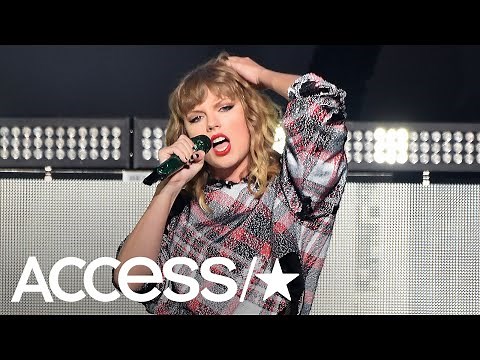 Taylor Swift Unveils Snake Microphone For 'Reputation' Stadium Tour