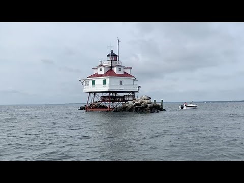 Renovations at Thomas Point Lighthouse