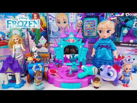 Unboxing Disney Frozen Toys Series | Magic Makeup Table Toy | Disney Princess Doll Toys Review