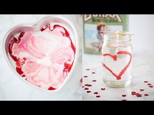 3 EASY VALENTINE'S SCIENCE EXPERIMENTS ❤️