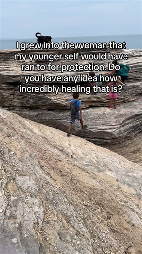 Being a cycle breaker from generational trauma is everything I wanted it to be. #growingup #cyclebreaker #childhoodtrauma #healing #momlife | Devin Jannotta