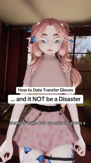 How to Data Transfer Gloves #vrchat
