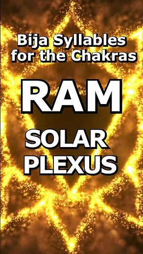 Awaken Your SOLAR PLEXUS With This Powerful RAM Mantra