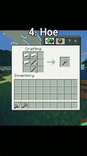 MINECRAFT Iron Tools .... #minecraft #tutorial #gaming
