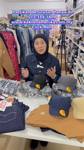 Kak Ton Amerika on Instagram: "Pastikan berurusan hanya di 013-359-1809 www.kaktonamerika.com.my Click Men Pre Order Carhartt Trucker Cap Color : Black, Navy, Charcoal & Khaki Made in Bangladesh RM 85 Website : https://www.kaktonamerika.com.my/collections/preorder-clothing-accessories/products/carhartt-trucker-black Levis 501Z XX 1954 LVC Redline Selvedge Zipperfly Washed/Pre Shrunk Made in Japan Size : W29 - W38 RM 880 Website : https://www.kaktonamerika.com.my/products/levis-lvc-501redlineselv