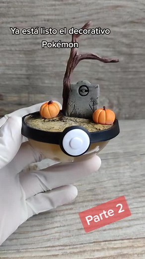 Mimikyu Handmade Polymer Clay Diorama | Pokémon