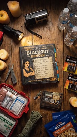 Blackout Binder Emergency Planner Printable PDF | Prepper Survival Guide, Power Outage Kit Organizer - Etsy