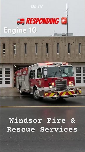Fire Truck #Responding: WFRS, E10 - Lights & Sirens - 2026 #firetruck #firedepartment #firefighter