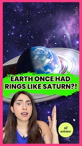 185 reactions · 12 shares | Gosh I love science 沈 Scientists discover that Earth once had rings like Saturn 敖 Consider my mind blown. 勞 and the detective like way they figured this out is even better #science #space #earth #planets #astronomy | Today I Learned Science | Facebook