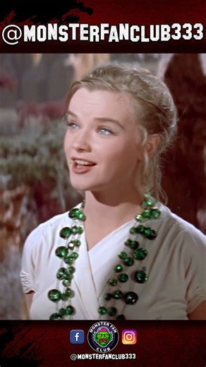In Forbidden Planet (1956), we are introduced to gentle-hearted Altaira, played by the beautiful Anne Francis. To this day, millions of fanboys are green with envy that she shared a kiss with actor Leslie Nielsen! . #MonsterFanClub #ForbiddenPlanet #AnneFrancis #RobbytheRobot #LeslieNielsen #SciFi #SciFiMovies #ClassicSciFi #MovieHistory #sciencefiction | Monster Fan Club
