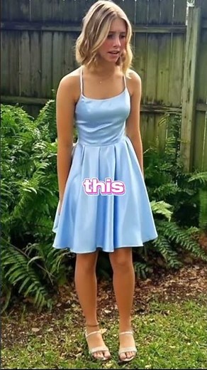 embarresed Boy in a Dress