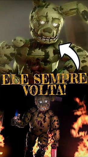 WHY does WILLIAM AFTON always COME BACK in FNAF? #fnaf #fivenightsatfreddys #shorts
