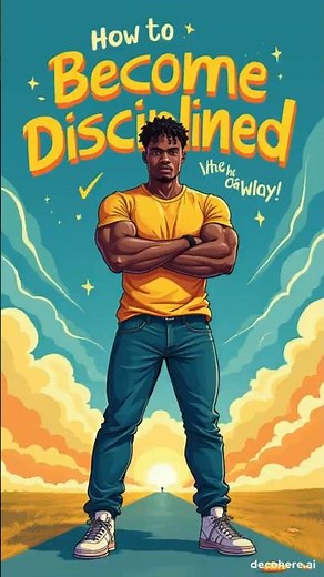 How To Become Disciplined The Easy Way