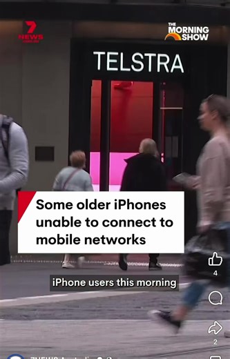 iPhone Older Models May Lose Mobile Connectivity