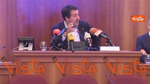 4.4K views · 219 reactions | Ponte Stretto, Salvini “Abbandonare opera per possibili infiltrazioni sarebbe resa dello Stato” | Agenzia Vista | Facebook