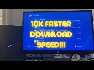 PS4: How To Get A Faster Download Speed (2023!)